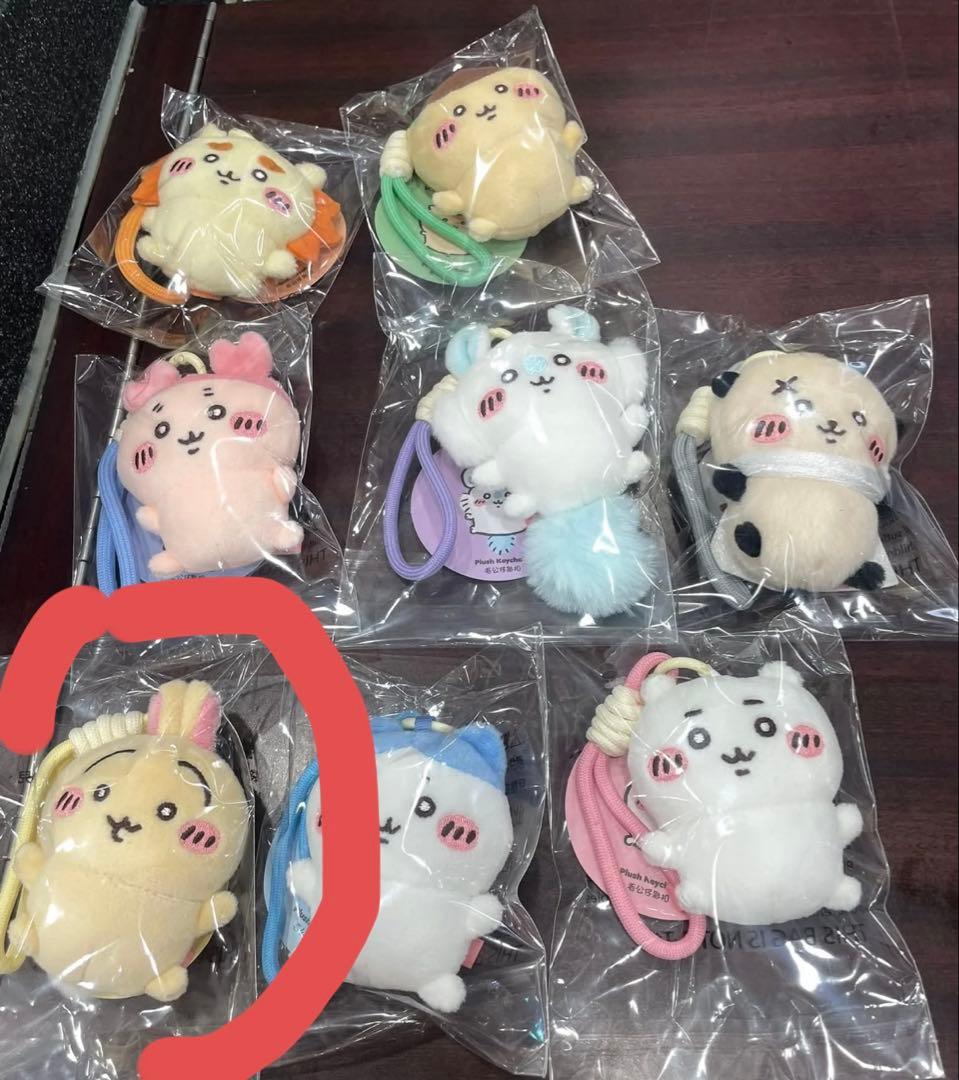 香港限定 ちいかわ セブンイレブン まんまる目 うさぎ ぬいぐるみ