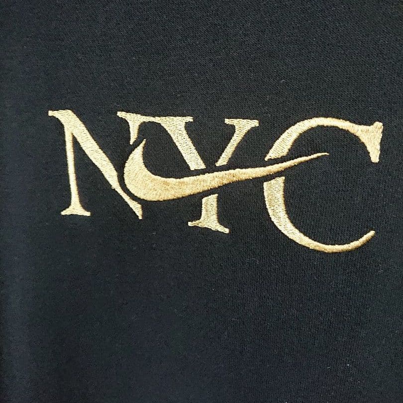 美品 NIKE ナイキ ニューヨーク NYC限定 自由の女神 裏起毛 パーカー