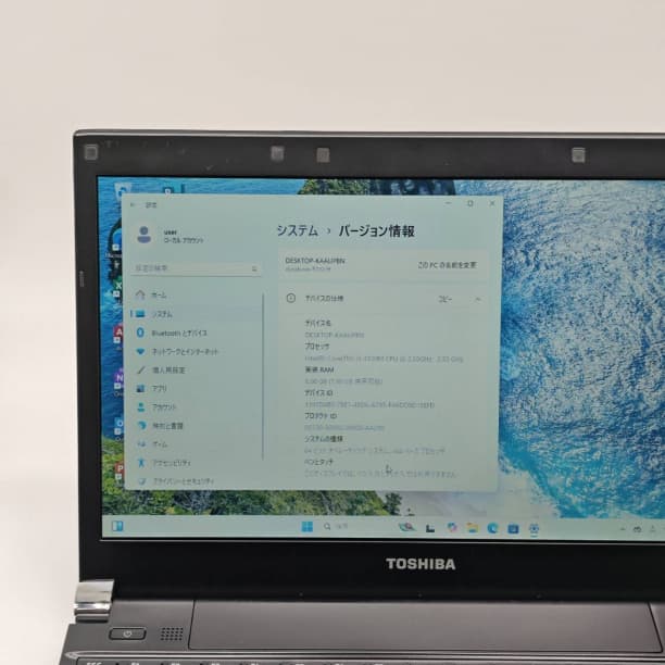 バッテリー◎ 13 東芝 Core i3-3120M SSD240GB オフィス - メルカリ
