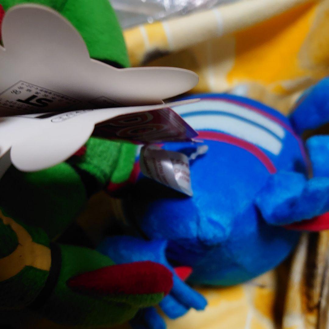 レア　ポケモン　センター　ポケドール　レックウザ　カイオーガ　ぬいぐるみ