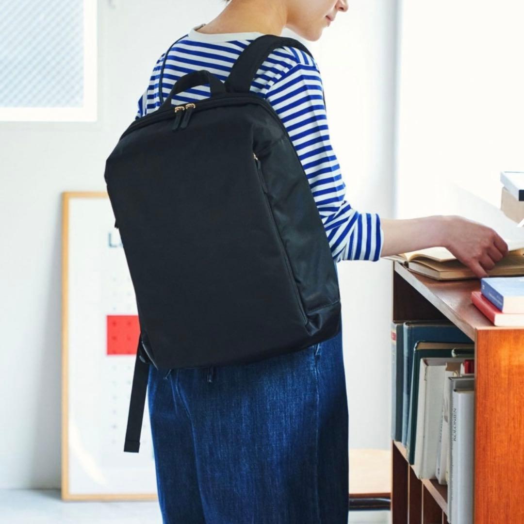 【新品未使用】アフターヌーンティー ワードローブ 無重力リュック M ブラック Afternoon Tea（アフタヌーンティー） デイバック リュック 無重力