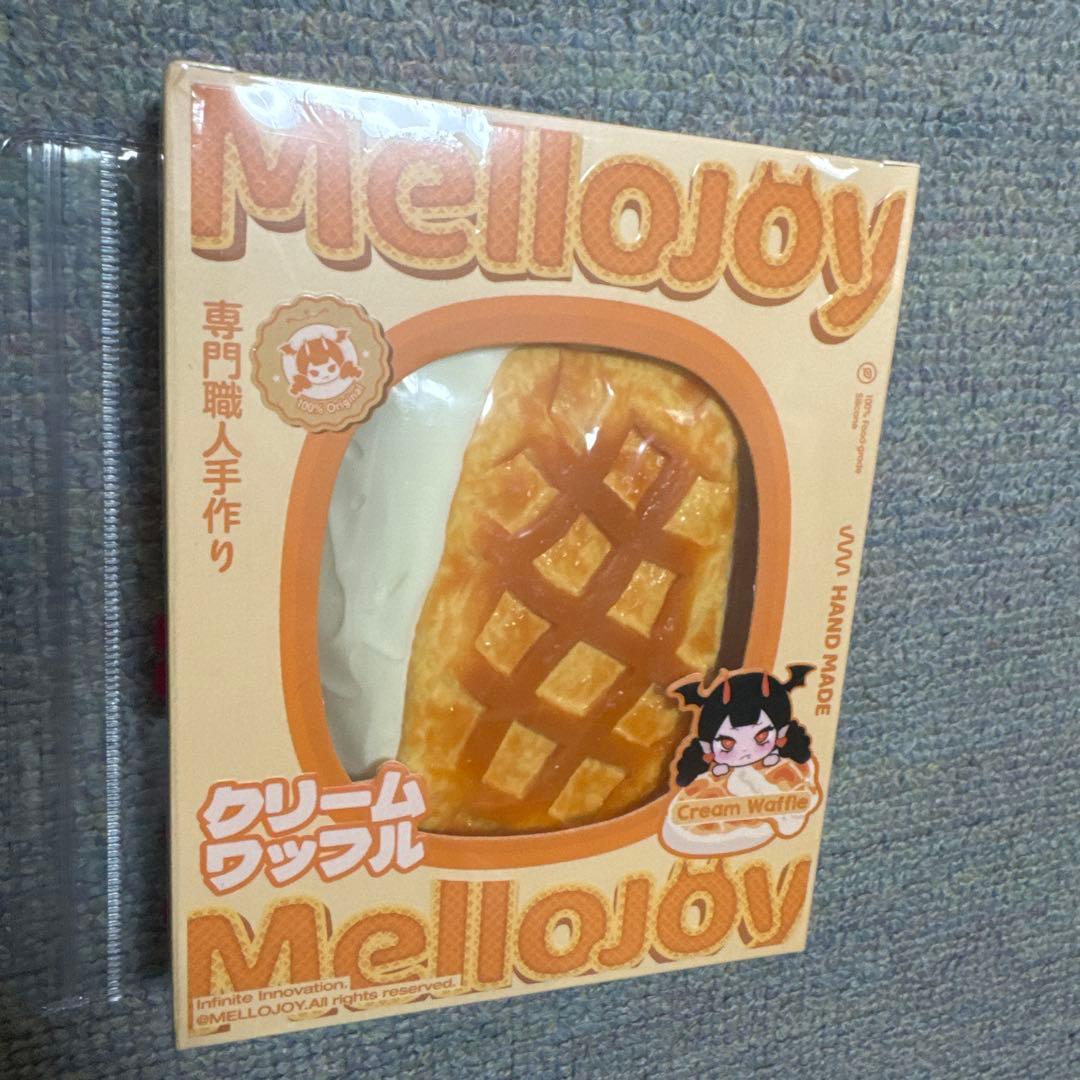 ま*あ様 Mellojoy メロジョイワッフル 四角 スクイーズ シュリンク付き