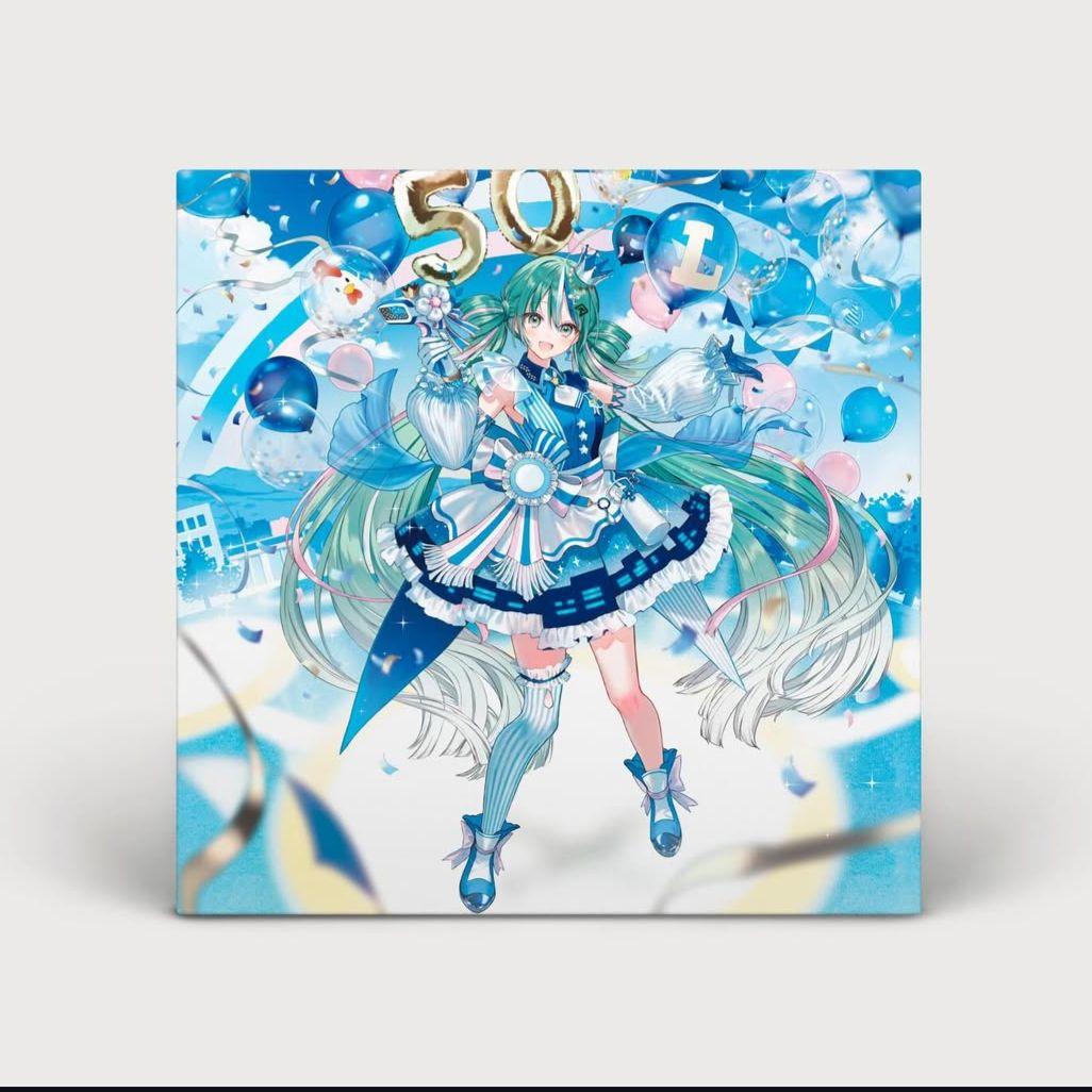 新品未開封 初音ミク ローミク アナログレコード 50周年記念 会場限定