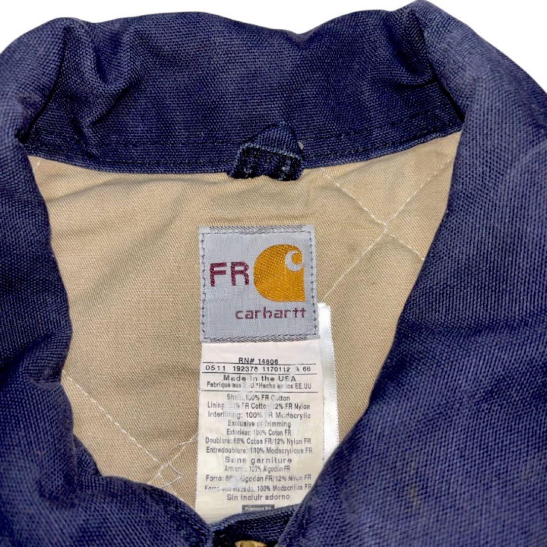 ち*こ様 【フェード】USA製 Carhartt FR デトロイト フレイムレジ