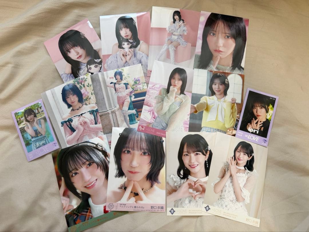 イコラブ 野口衣織 生写真 ミニフォト まとめ売り - メルカリ