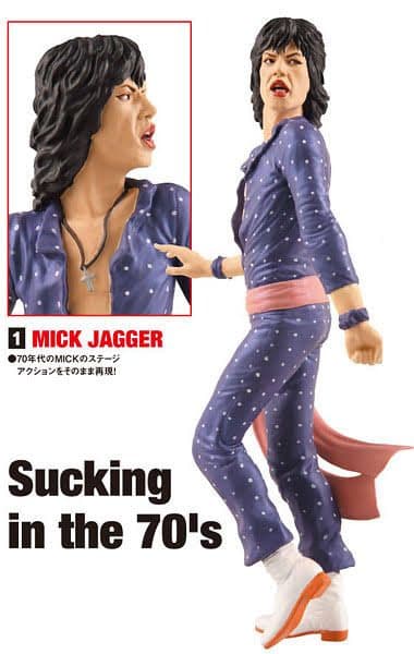 新品○UDF ミック・ジャガー、キース・リチャーズ 全2種○ローリング