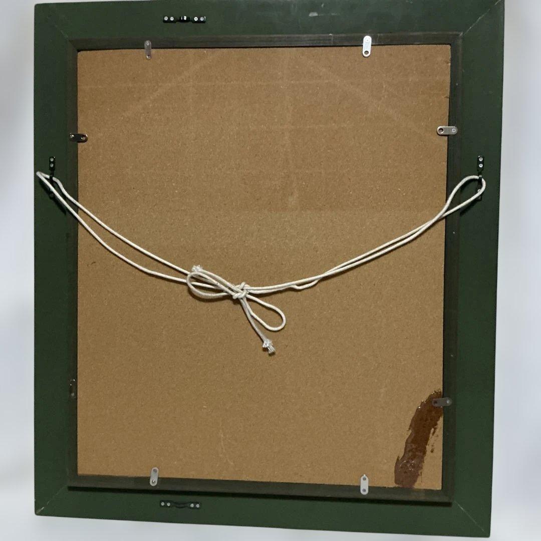 まあさん専用　美谷島　『初夏』　油絵　油彩画　マーガレット　額装入り