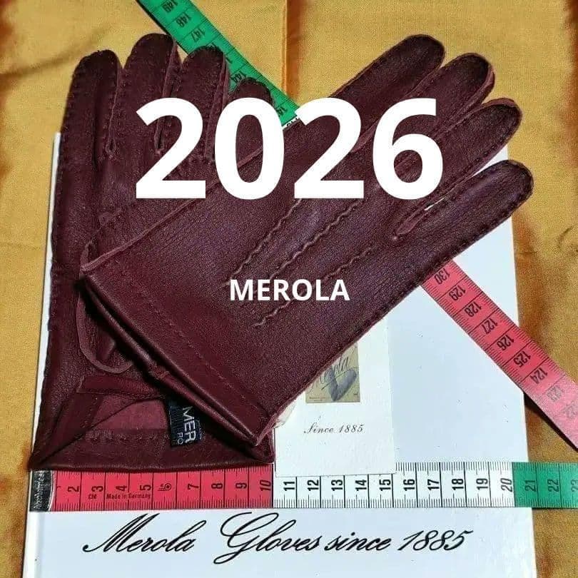 今季 メローラ ディアボルドー ライニングなし 革手袋 グローブ MEROLA