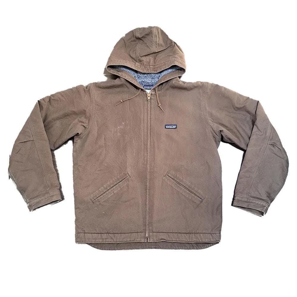 焚き火ジャケット patagonia パタゴニア ラインドキャンバスフーディ