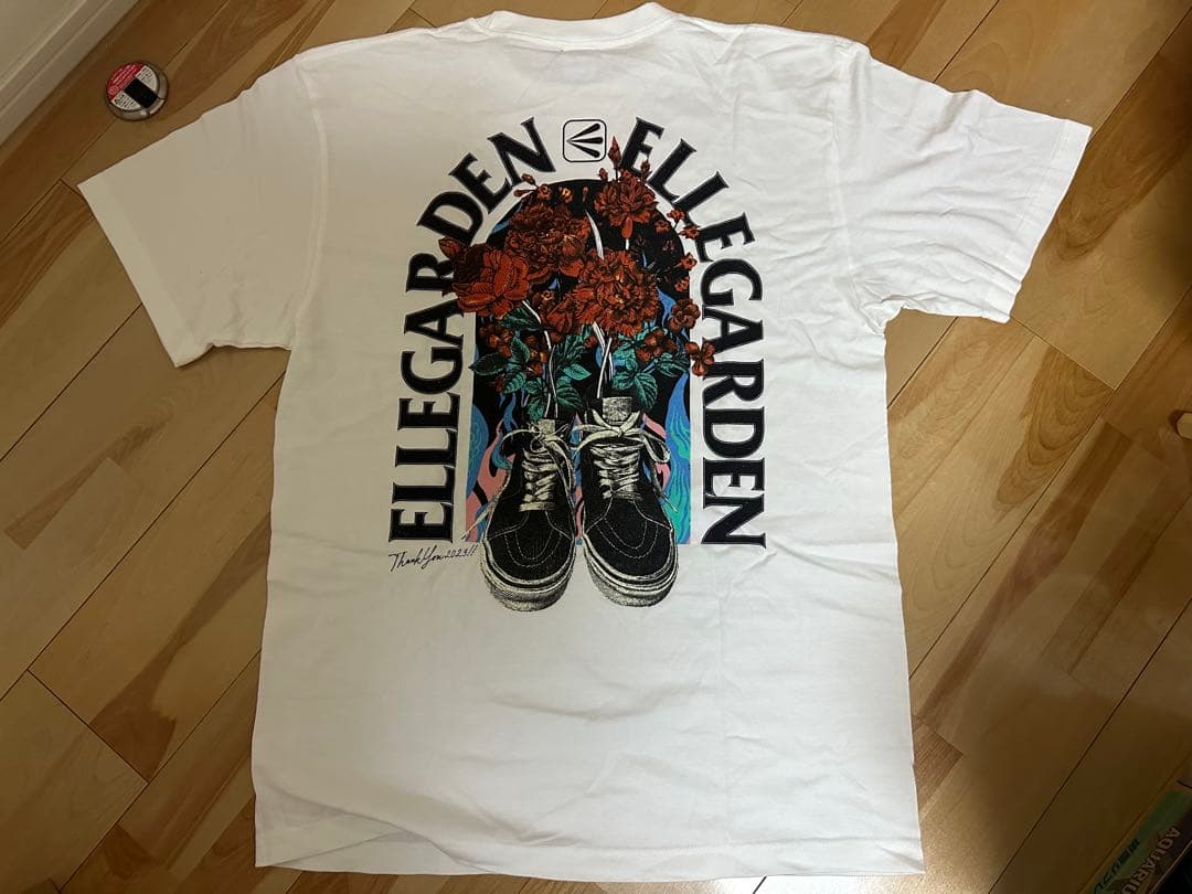 未使用　ELLEGARDEN Thank You 2023 T 白/XLサイズ