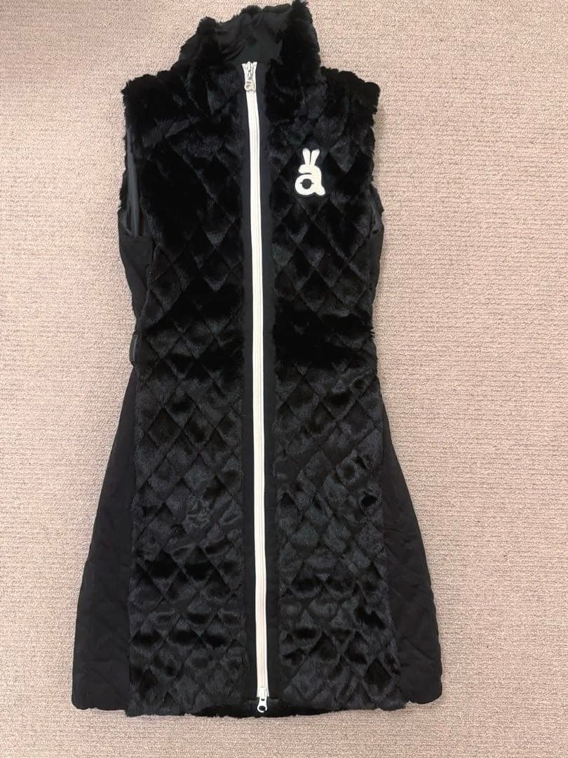 archivio レディース ブラックファーワンピース（キルティング） アルチビオ レディース商品一覧 - ゴルフウェア通販 ビキジャパン公式