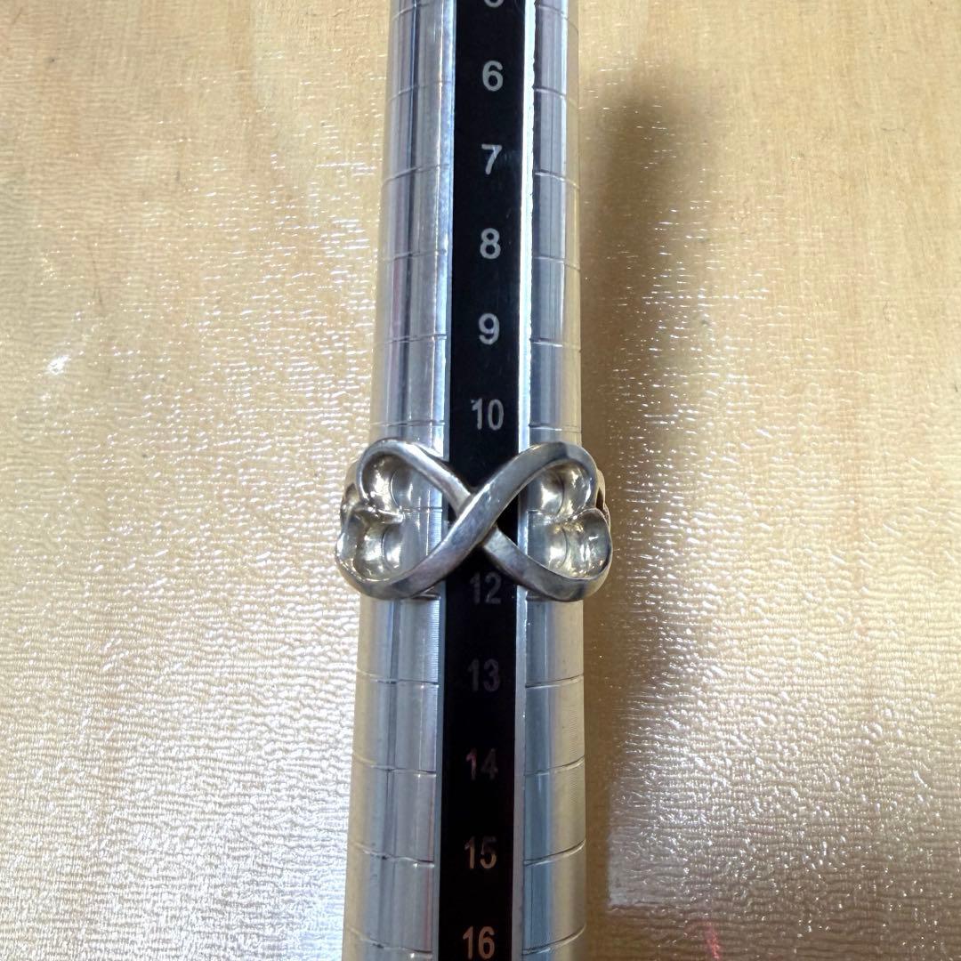 ♥︎Tiffany ティファニー　ダブルラビングハート 11号 送料無料】 TIFFANY & Co. ダブル ラビング ハートリング