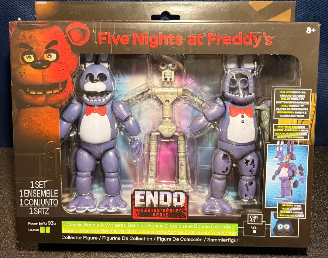 ファイブナイツアットフレディーズ2 着せ替え フィギュア ボニー fnaf 3点