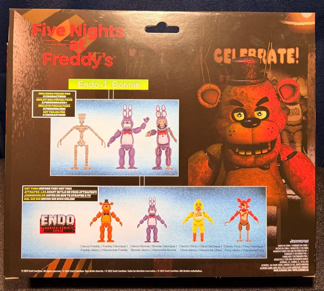 ファイブナイツアットフレディーズ2 着せ替え フィギュア ボニー fnaf 3点