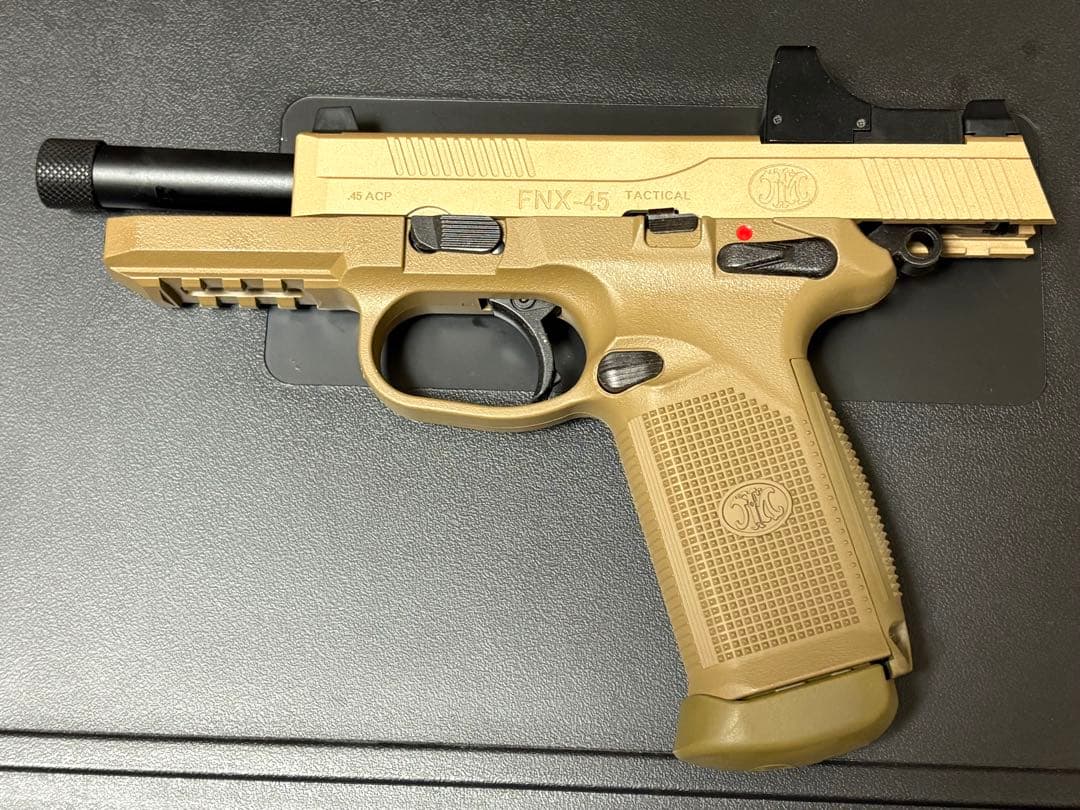 東京マルイ FNX-45 TACTICAL FDE ガスガン