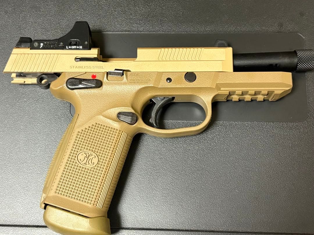 東京マルイ FNX-45 TACTICAL FDE ガスガン