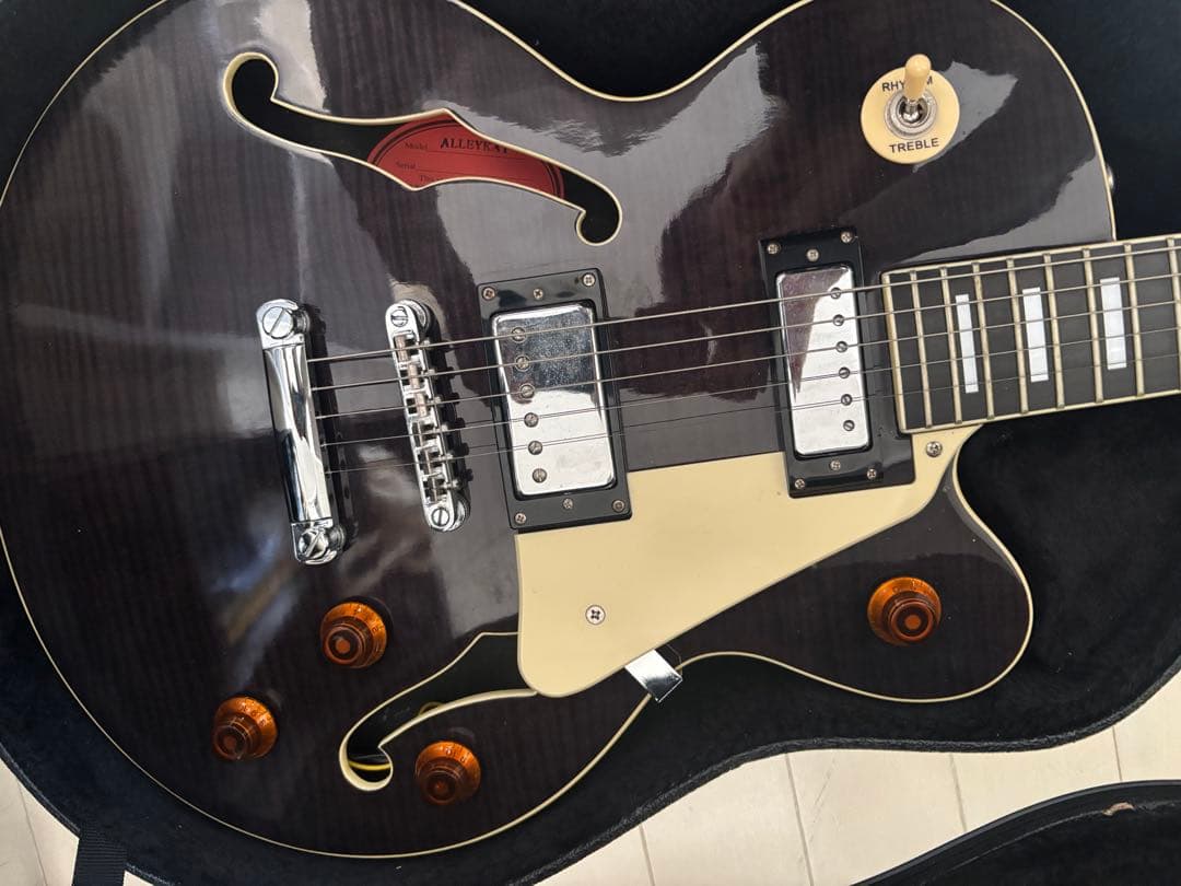 r*i様 値段交渉歓迎！！Epiphone セミホロウボディ エレキギター ブラ