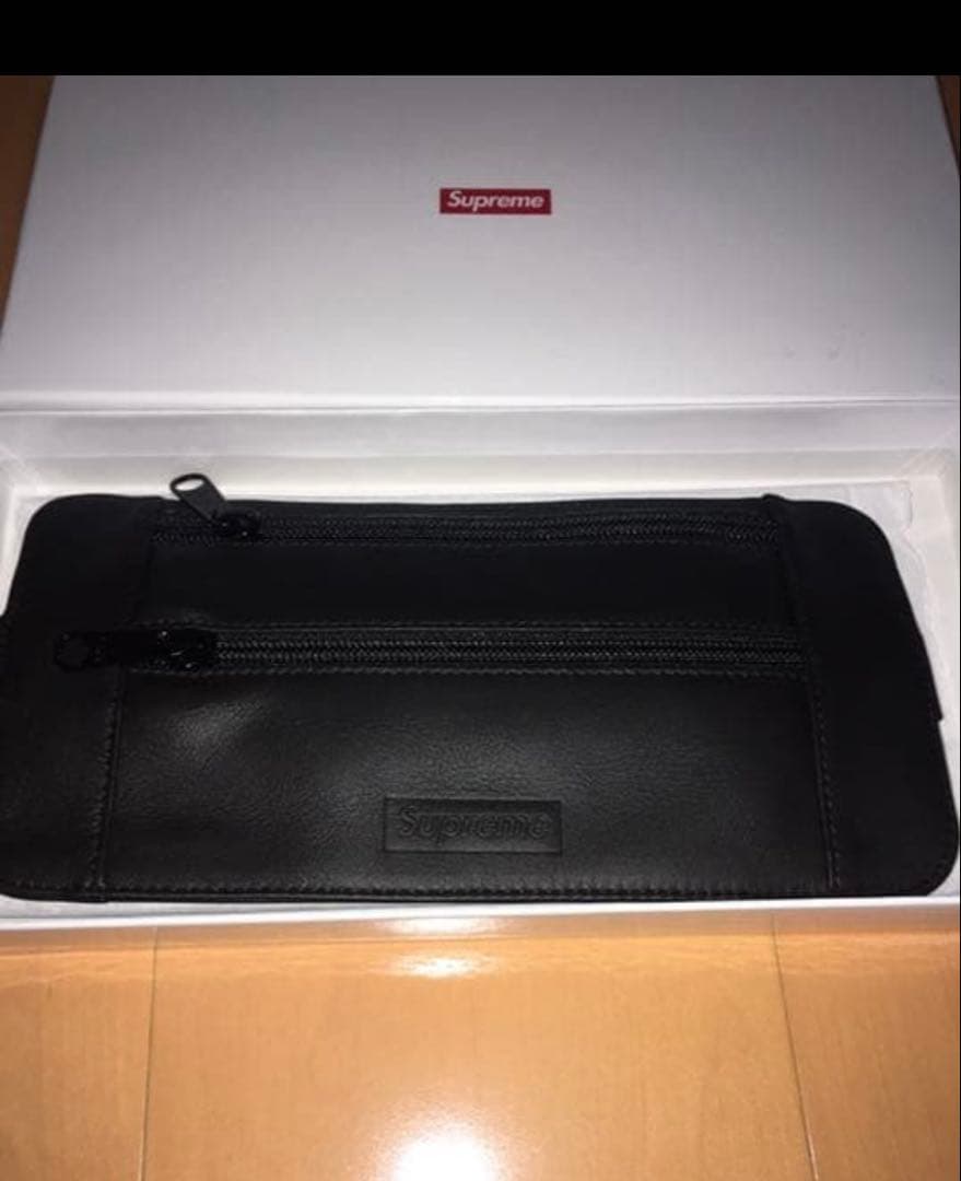 希少 Supreme Leather Waist/シュプリーム ポーチ Supreme Leather Waist Bag (FW23) - $128