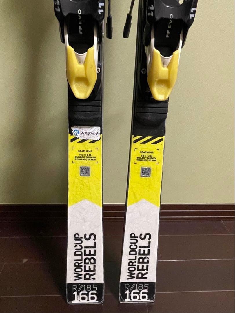 お値下げ！USED HEAD スキー板ジュニアGS166cm - メルカリ