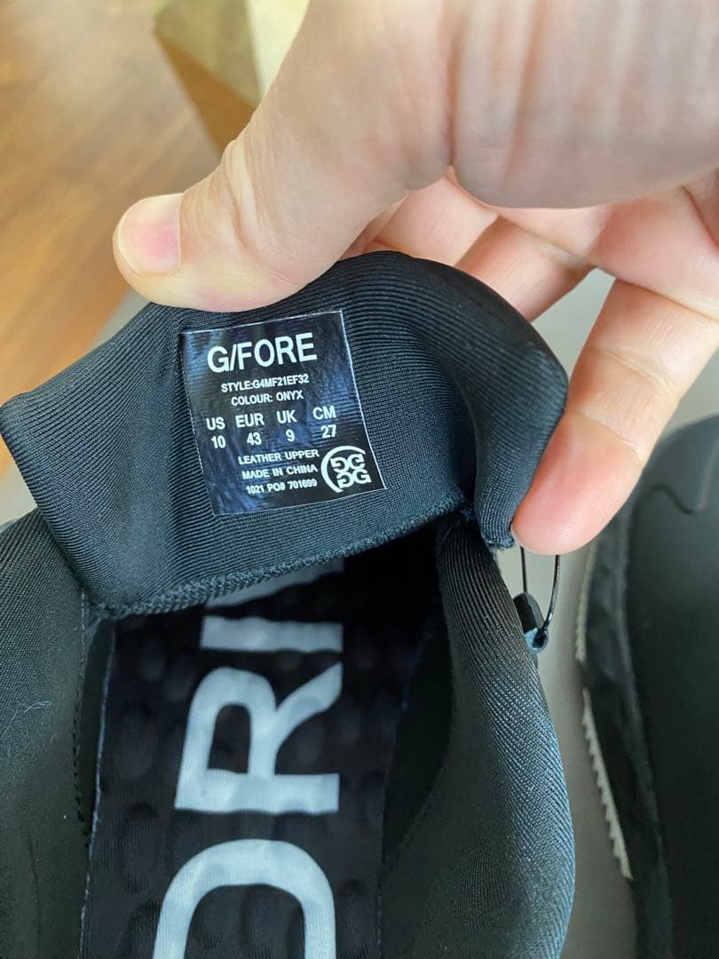 G/FORE ゴルフシューズ ブラック/レッド　27.0cm