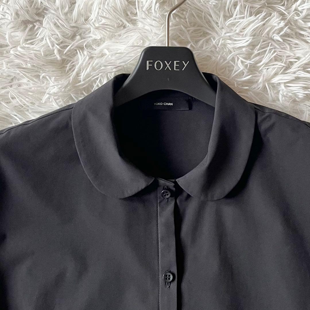 極美品✨ ヨーコチャン ショートスリーブサイドラッフルブラウス 25年