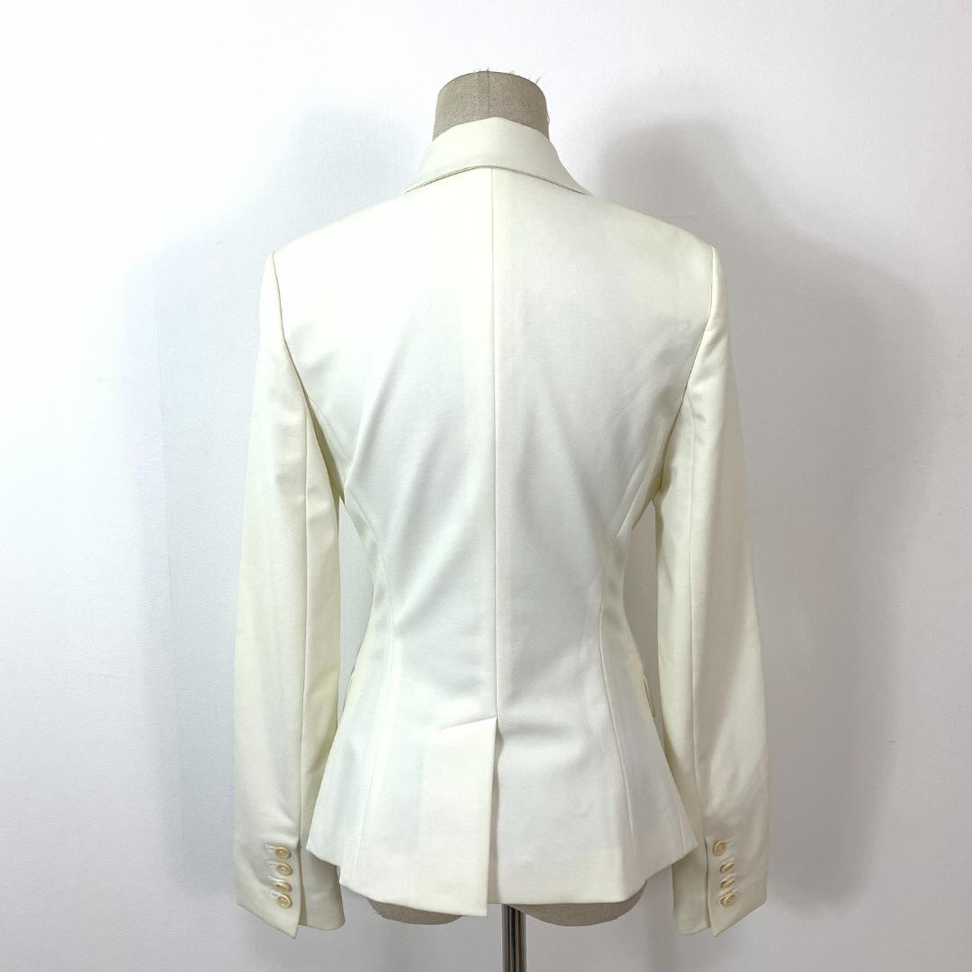 セオリー テーラードジャケット ホワイト 白 ナイロン 0 C4848 - メルカリ