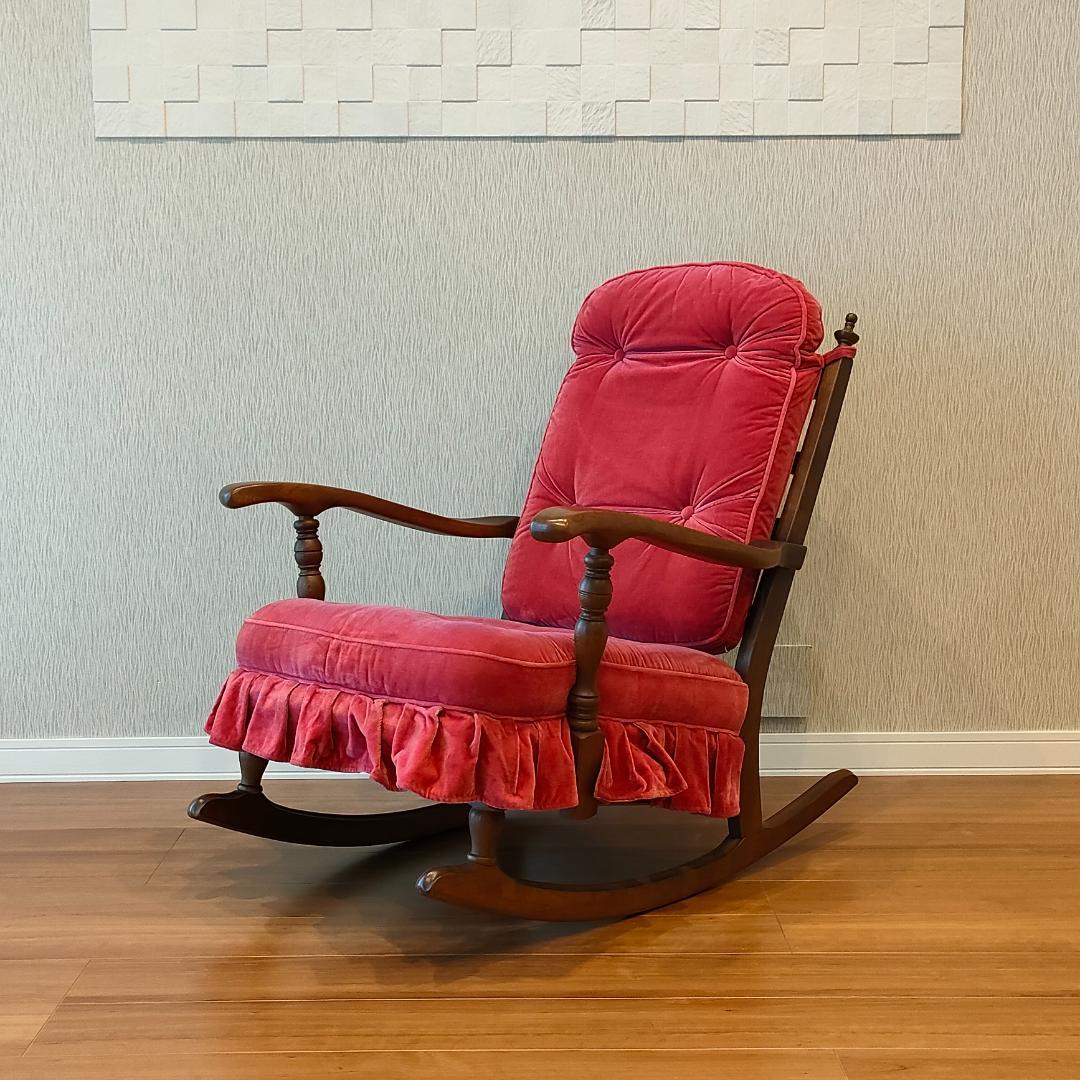 美品〉飛騨産業 ロッキングチェア キツツキ 穂高 - メルカリ