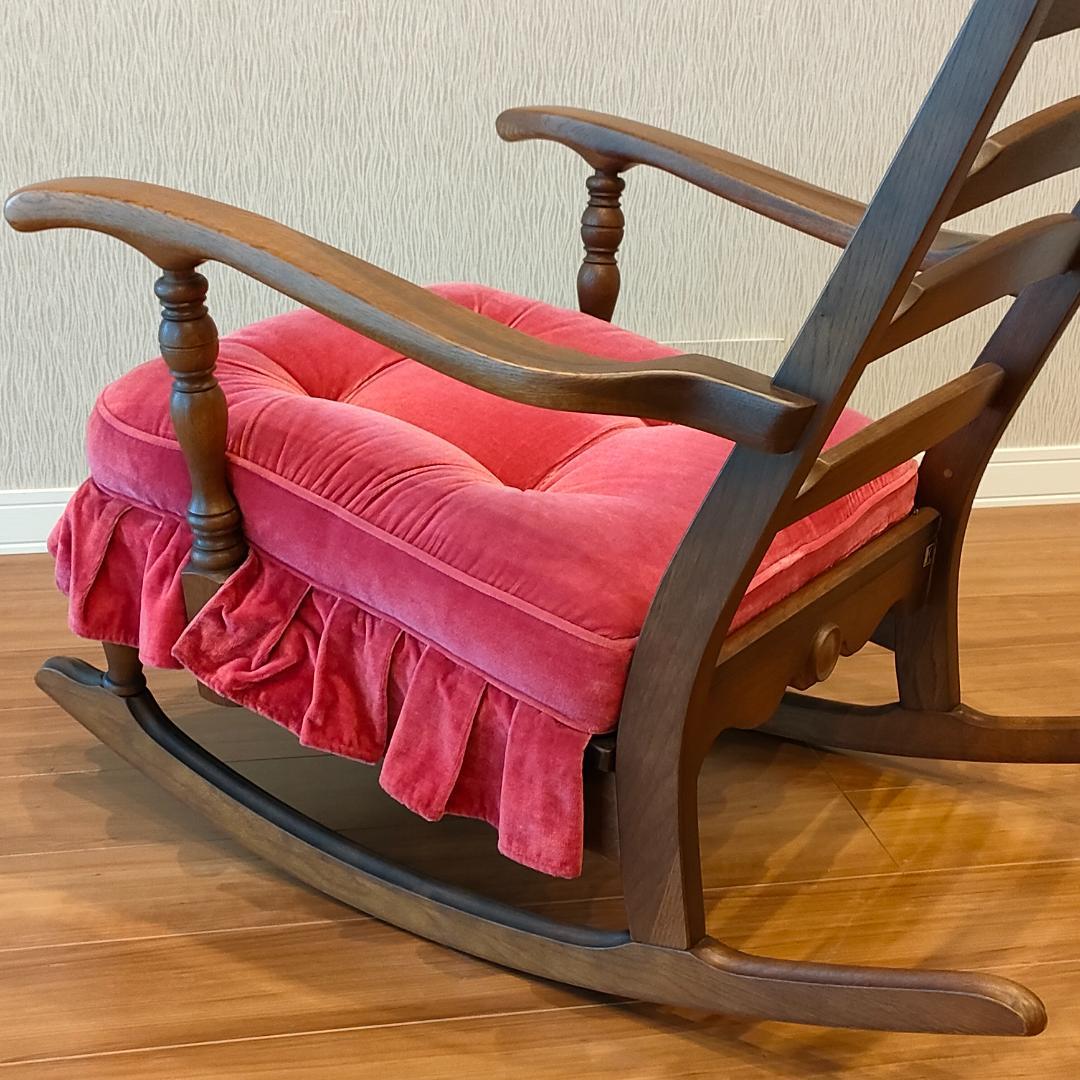 美品〉飛騨産業 ロッキングチェア キツツキ 穂高 - メルカリ