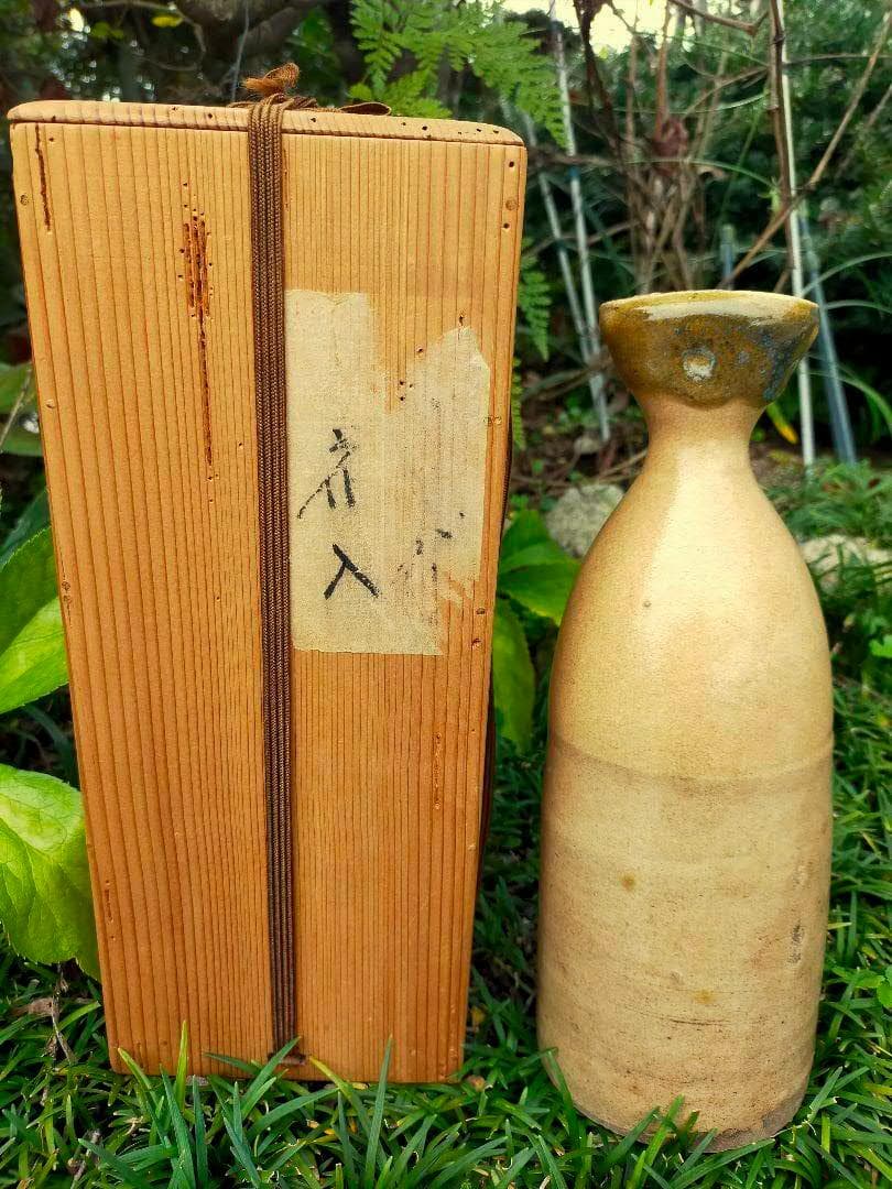 ♥織部　大きな　徳利　花瓶　花器　時代箱付き　骨董品 2026年最新】大徳利の人気アイテム - メルカリ