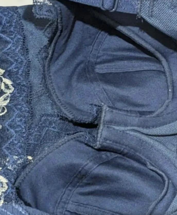 ネイビー刺繍ボディスーツ E65S