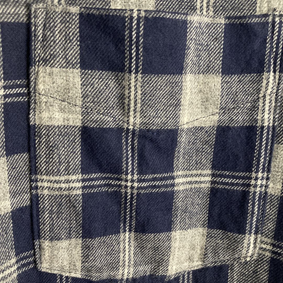 A.P.C. アーペーセー 長袖シャツ ネルシャツ チェック柄 XS - メルカリ