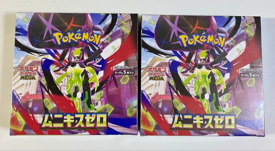 ポケモンカード ムニキスゼロ 2BOX シュリンク付き ポケカ - メルカリ