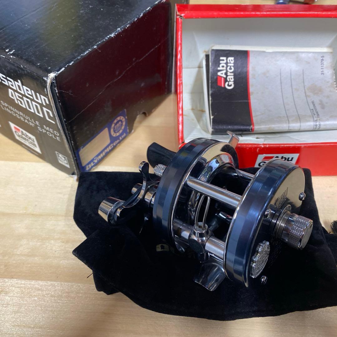 Abu Garcia Ambassadeur 4500C ベイトリール Abu Garcia Ambassadeur 4500C Factory Tuned Black – JDM TACKLE HEAVEN