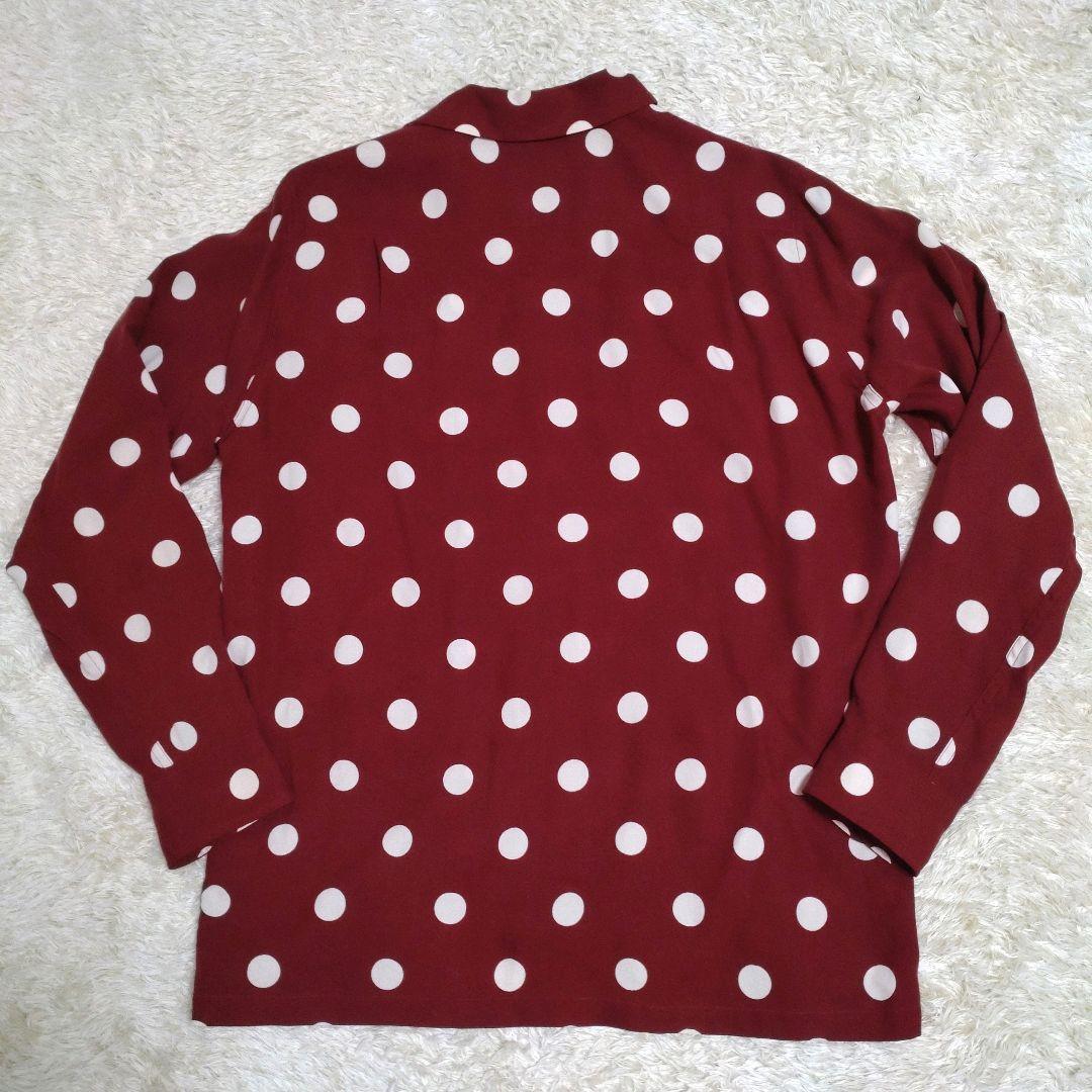 希少】菅田将暉さん着用 ワコマリア HAWAIIAN SHIRT ドッ