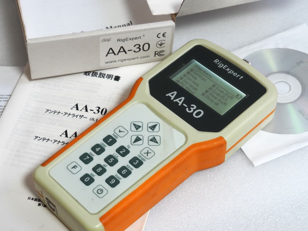 □Rigexpert リグエキスパート AA-30 SWRアンテナアナライザー - メルカリ