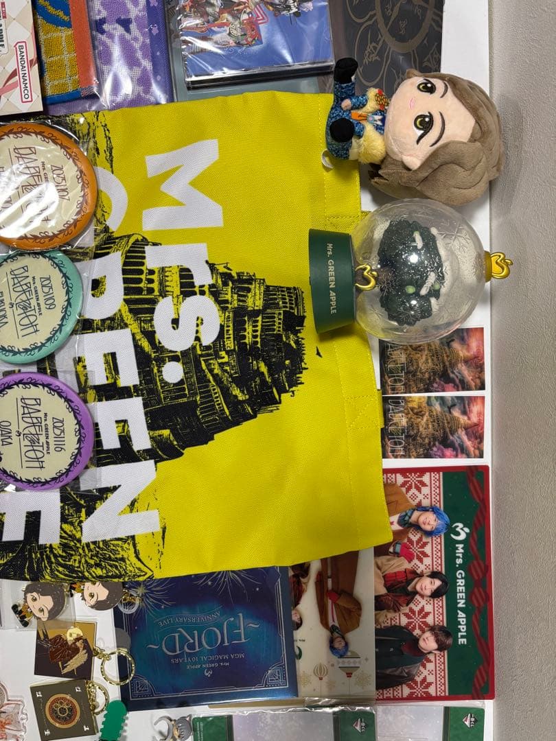 Mer.GREEN APPLE グッズセット Ringo jamシート 一番くじ