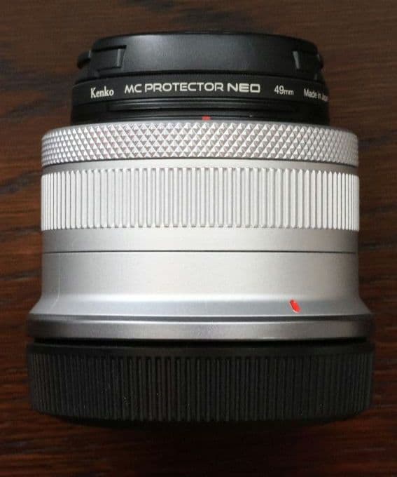 Canon RF-S18-45mm F4.5-6.3 IS STM　シルバー