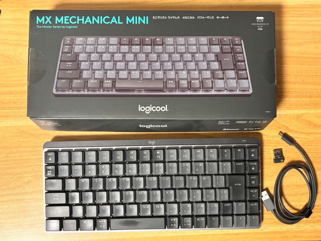Logicool MX MECHANICAL MINI 赤軸 MX Mechanical mini 比較レビュー。赤軸と茶軸で迷ったあなたの参考に