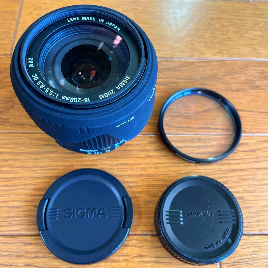 SIGMA ZOOM 18-200mm F3.5-6.3 DC ニコン用