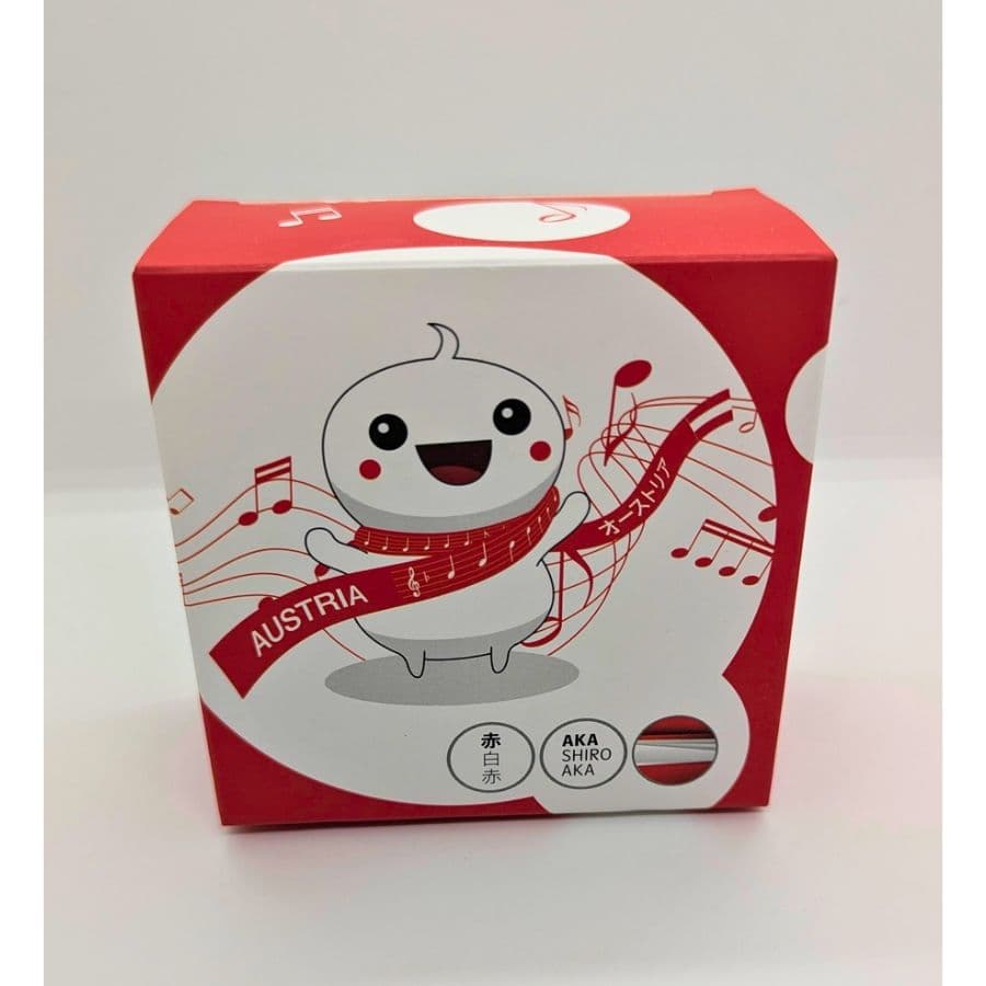 ✨レア✨】万博 オーストリア アカシロアカ キーホルダー ピンバッチ