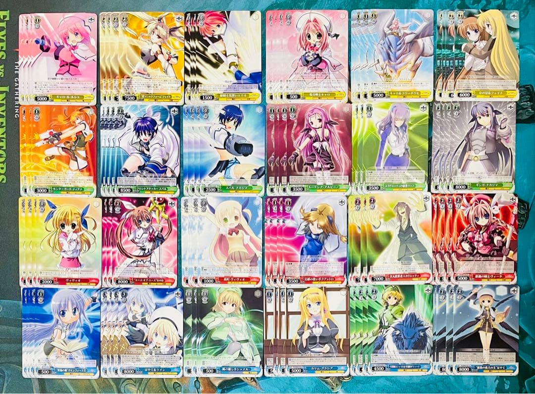 ヴァイスシュヴァルツ リリカルなのは StS 1st A's 2nd 各種4コン