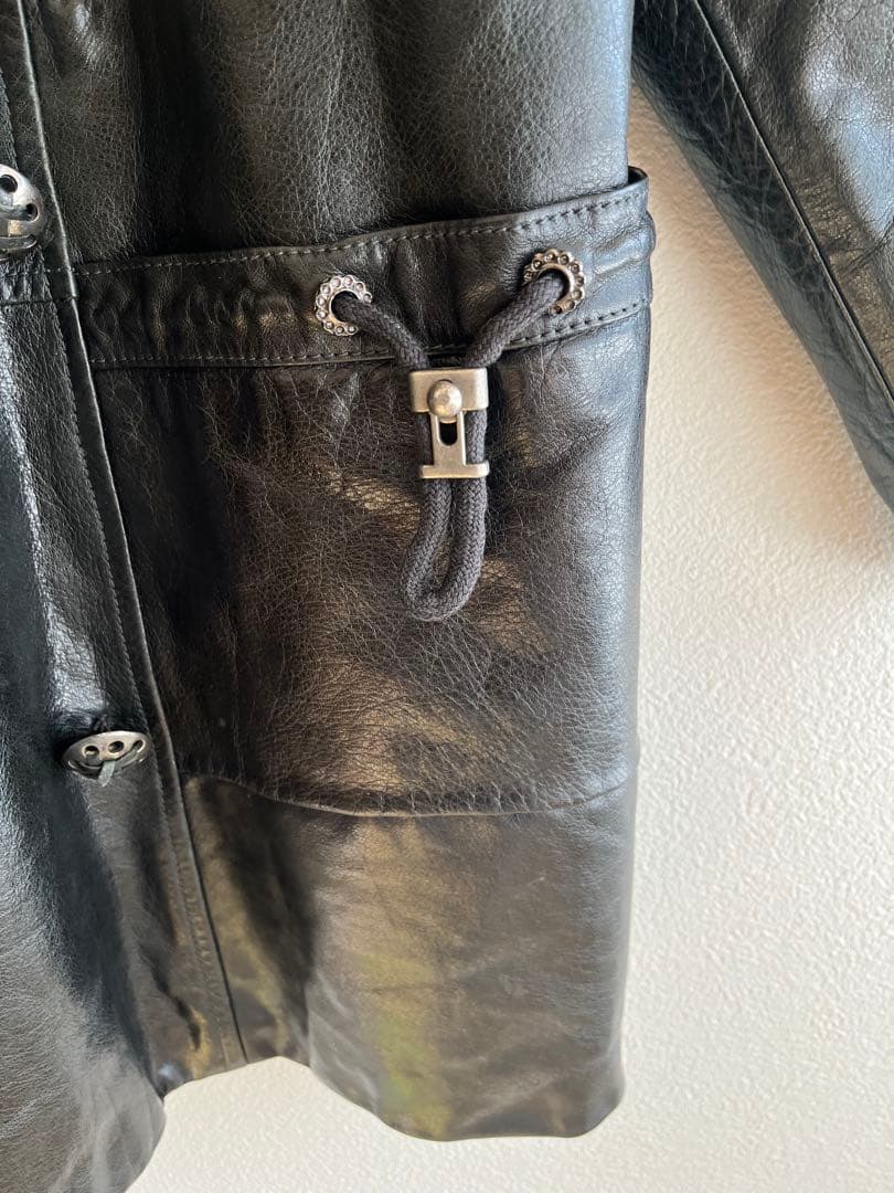 VITTORIO FORTI レザージャケット 本革 イタリア製 サイズ42