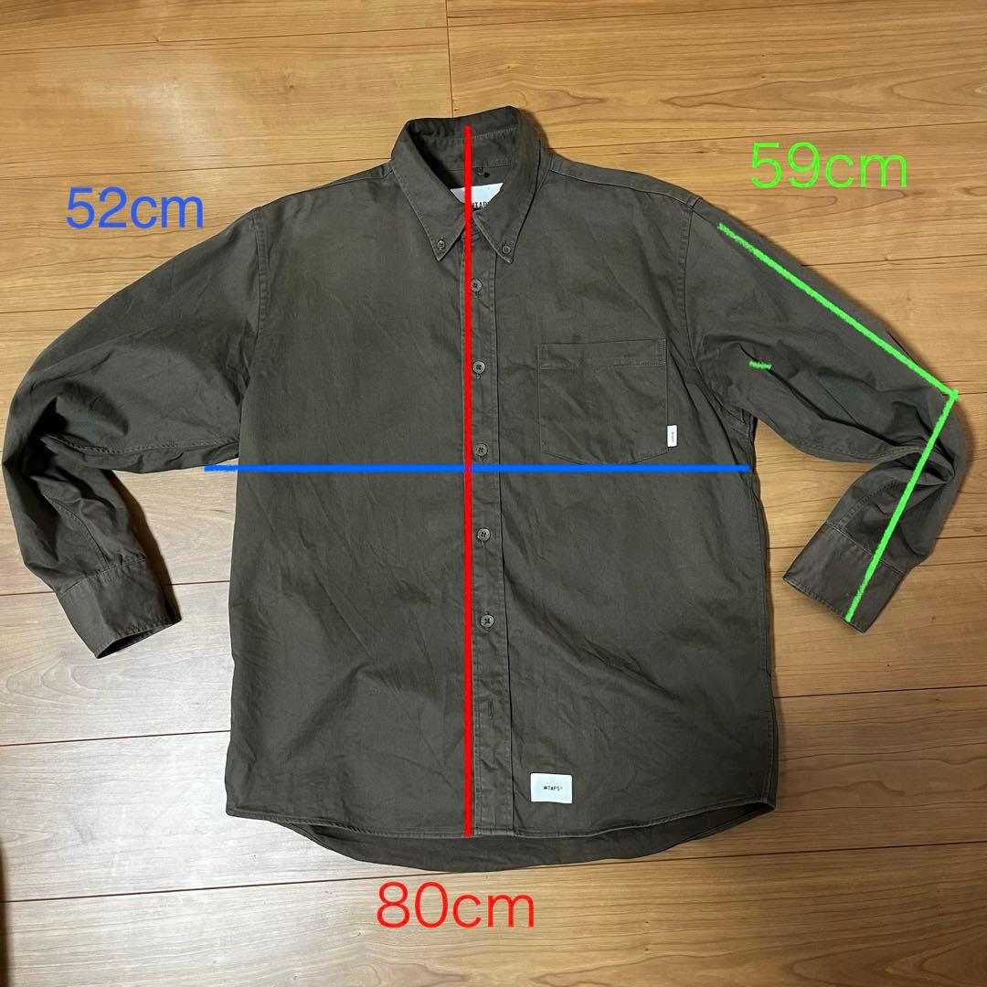 オンライン セールファッション - WTAPS 長袖シャツ オリーブ X02 M