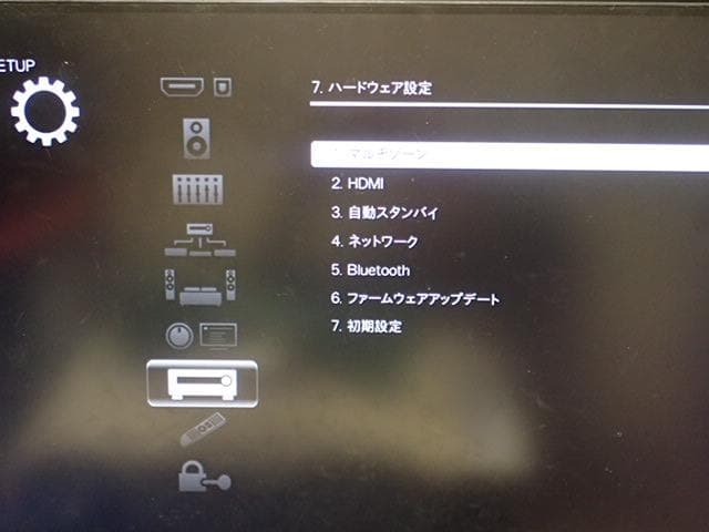 onkyo 中級AVアンプ TX-NR838 微難あり・アプリで便利・快調快音
