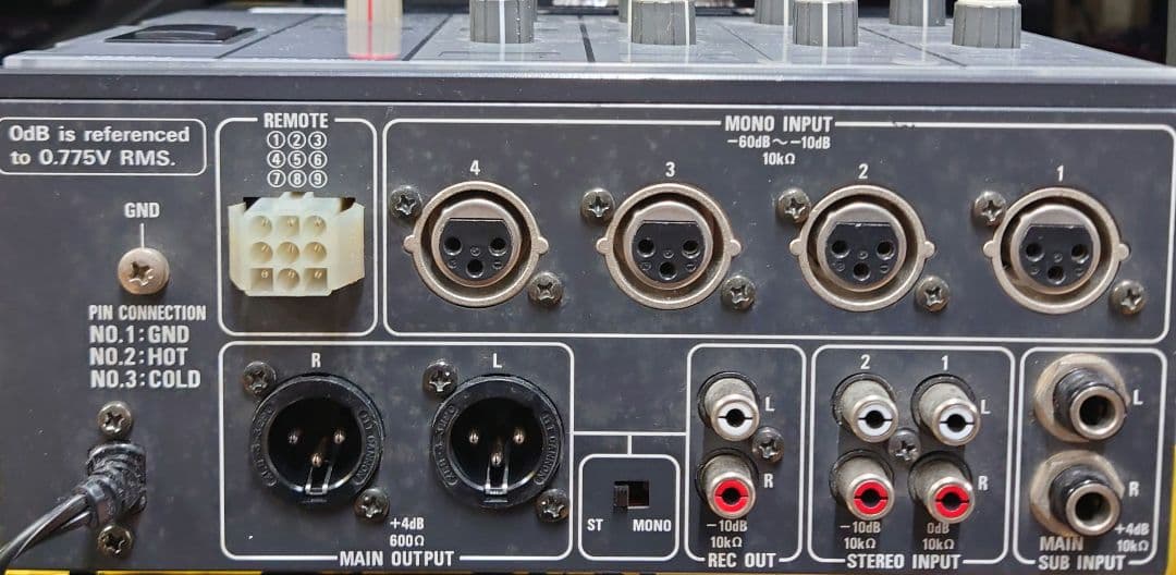 □RAMSA WR-X04 オーディオミキサー - メルカリ