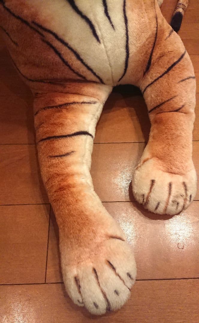 激レア 約191cm 超特大サイズ リアル トラのぬいぐるみ