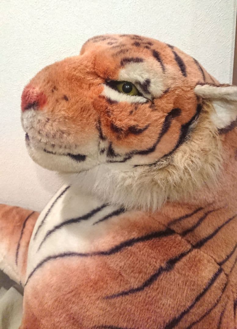 激レア 約191cm 超特大サイズ リアル トラのぬいぐるみ