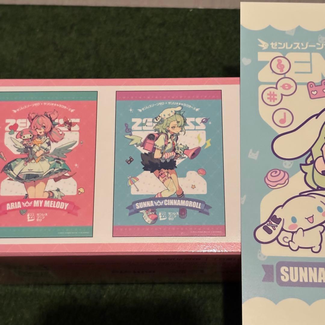 千夏×シナモロール メタルポスター ゼンレスゾーンゼロ×サンリオ
