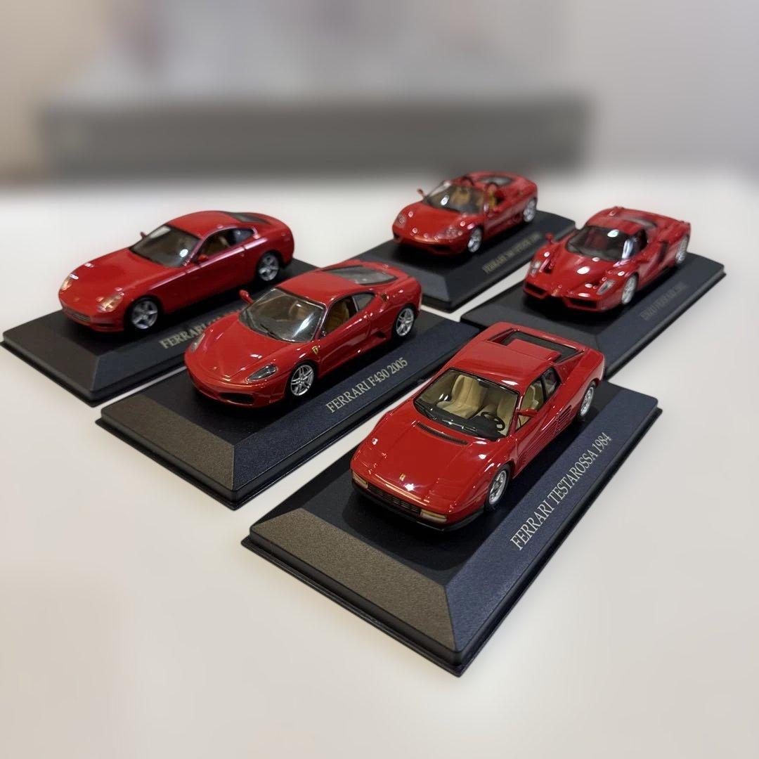 Ferrari 1/43 ミニカーコレクション5台