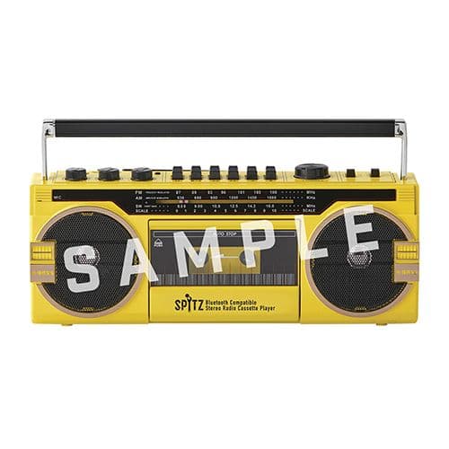 SPITZ Bluetooth対応ラジオカセットプレーヤー＆カセットテープ